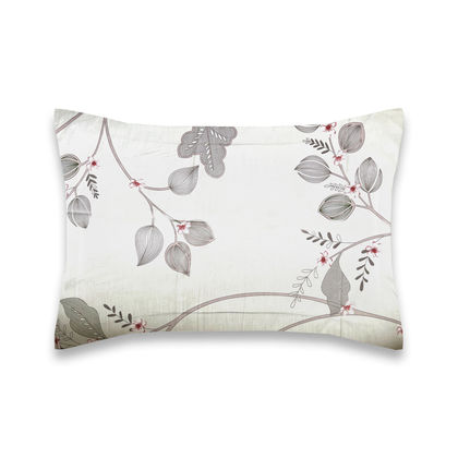 Pair of Oxford Pillowcases 50x70+5cm Satin Cotton Aslanis Home Eleana Β 697368