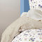 Queen Size Flat Bedsheets 4pcs. Set 235x270cm Satin Cotton Aslanis Home Irene 697146