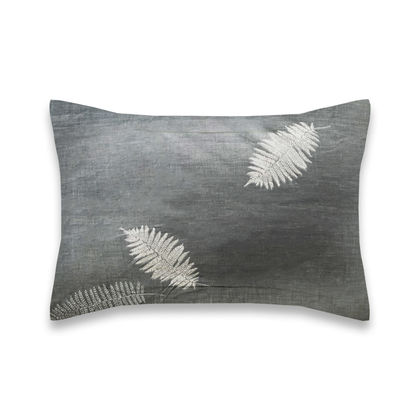 Pair of Oxford Pillowcases 50x70+5cm Satin Cotton Aslanis Home Lida B 697356
