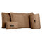 Pair of Pillowcases 52x72cm Microfiber Aslanis Home Venetian Brown 635533