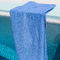 Πετσέτα Θαλάσσης 80x180cm Βαμβάκι Terry Aslanis Home Luxury Beach Γαλάζιο 688369