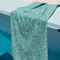 Beach Towel 80x180cm Terry Cotton Aslanis Home Luxury Beach Aqua 688370