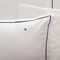 Queen Size Flat Bedsheet 240x300cm Cotton Tommy Hilfiger Arthur White 219184