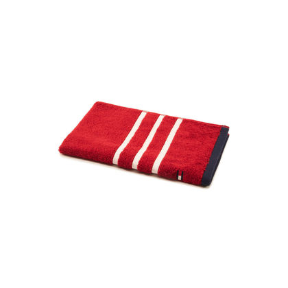 Πετσέτα Χεριών 40x60cm Βαμβάκι Tommy Hilfiger Cape Cod - Κόκκινο 698685