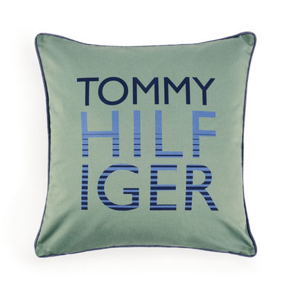 Decorative Pillowcase 40x40cm Cotton Satin Tommy Hilfiger Surplus 684893