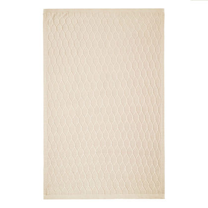 Sofa Blanket 130x170cm Cotton Tommy Hilfiger Twist Deco - Natural 684903