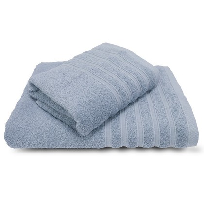 Bath Towels Set 3pcs 30x50/50x90/70x140 SB Home Primus Collection Daily Blue 100% Cotton