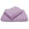 Bath Towels Set 3pcs 30x50/50x90/70x140 SB Home Primus Collection Daily Lilac 100% Cotton