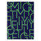 Κουβερτάκι Καναπέ 130x170cm Βαμβάκι Tommy Hilfiger Logomania - Πράσινο 695137