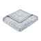 King Size Bedspread 260x260cm Cotton Bassetti Como - Blue 683958