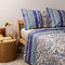 Queen Size Bedspread 255x265cm Cotton Bassetti Noto - Grey 698958