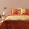 Queen Size Bedspread 255x265cm Cotton Bassetti Pallanza - Yellow 683887