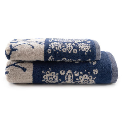 Body Towel 50x100cm Cotton Bassetti Brenta - Blue 714583