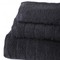 Bath Towels Set 3pcs 30x50/50x100/80x150 SB Home Elegante Collection Bonzai Black 100% Cotton