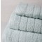 Bath Towels Set 3pcs 30x50/50x100/80x150 SB Home Elegante Collection Bonzai Mint 100% Cotton