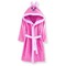 Kid's Hooded Bathrobe No8 SB Home S Baby Collection Rabbit Pink 100% Cotton