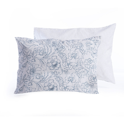 Pillowcase 1pc 52x72 NEF-NEF Blue Collection Moanna Blue 100% Cotton 144TC