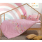 Kids' Single Bed Sheets Set 3pcs 170x260 NEF-NEF Princess At Home Pink 100% Cotton 144TC