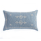 Decorative Pillow 33x55 NEF-NEF Blue Collection Figerald Blue 100% Cotton 