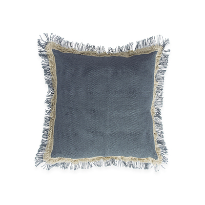 Decorative Pillow 60x60 NEF-NEF Blue Collection Klingon Blue Jute/Cotton