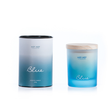 Scented Candle 200gr NEF-NEF Blue Collection Blue