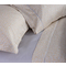 Double Bed Sheets Set 4pcs 240x270 NEF-NEF Elements Sterling Ecru 100% Sateen Cotton 300TC