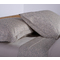 Double Bed Sheets Set 4pcs 240x270 NEF-NEF Elements Bonnet Beige 100% Sateen Cotton 300TC