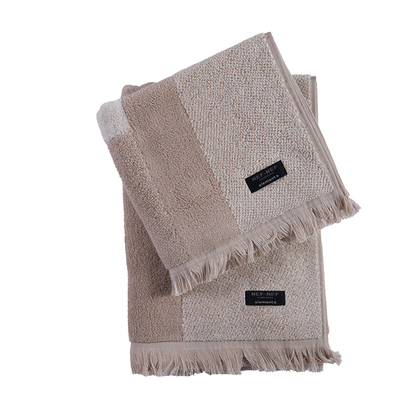 Face Towel 50x90 NEF-NEF Elements Beymax Beige 100% Cotton