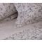 Double Bed Sheets Set 4pcs 240x270 NEF-NEF Premium Collection Ambrose Ecru 100% Pennie Sateen Cotton 210TC