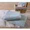 Face Towel 50x90 NEF-NEF Premium Collection Nether Aqua 100% Cotton