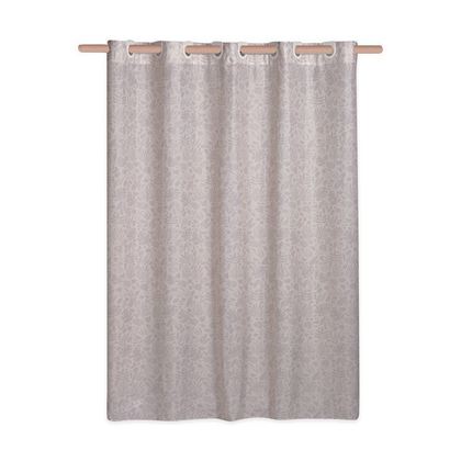 Shower Curtain​ 180x200 NEF-NEF Anais Beige 100% Polyester