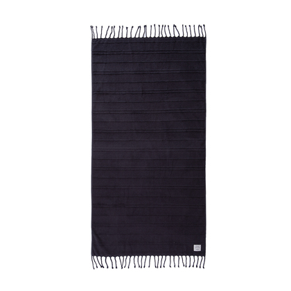 Πετσέτα Θαλάσσης Φροτέ 80x160cm Βαμβάκι NEF-NEF Expression/ Dark Grey 033058