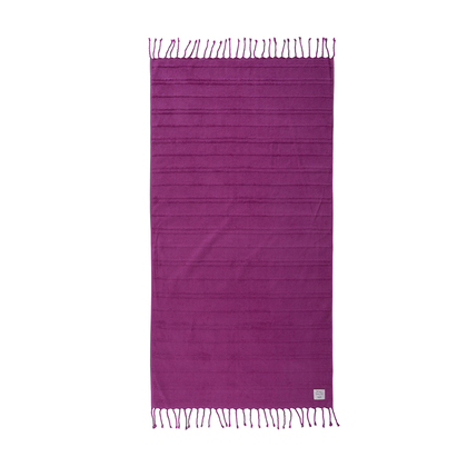 Πετσέτα Θαλάσσης Φροτέ 80x160cm Βαμβάκι NEF-NEF Expression/ Violet 033058
