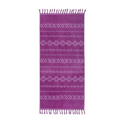 Beach Towel 80x160cm Cotton NEF-NEF Sensoria/ Purple 035750