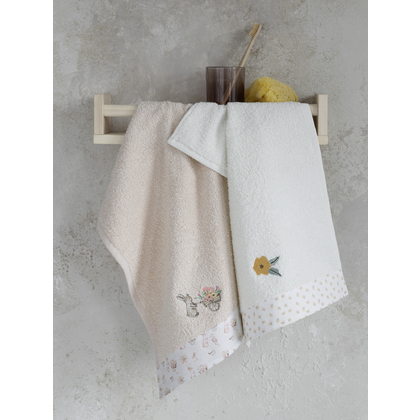 Kitchen Towel 2pcs. Set 30x50cm Cotton Nima Home Easter Bunny 32248