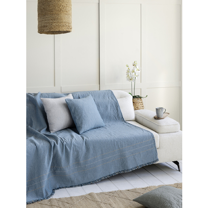 Devorative Pillow 45x45cm Cotton/ Polyester Nima Home Azura - Denim 33795