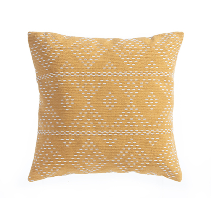 Decorative Pillow 45x45 NEF-NEF Quantum Yellow 100% Cotton