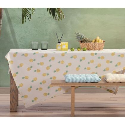 Stain Free Tablecloth 140x180cm Cotton NEF-NEF Delicious 035053
