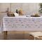 Stain Free Tablecloth 140x140cm Cotton NEF-NEF Fish Style - Ecru 035049