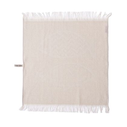 Kitchen Towel 50x50cm Cotton NEF-NEF Fish Style - Ecru 035592