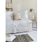 Three Seater Sofa Throw 180x300cm Cotton/ Polyester Nima Home Swipe - Gray 33635
