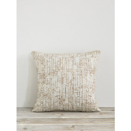 Devorative Pillow 45x45cm Cotton/ Polyester Nima Home Swipe - Latte 33642