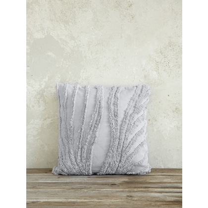 Devorative Pillow 45x45cm Cotton Nima Home Annika - Light Gray 31861