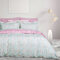 Double Bed Sheets Set 4pcs 230x260 Das Home Prestige Line 1678 100% Cotton Satin 210TC
