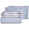 Single Fitted Bed Sheets Set 3pcs 120x200+35 Das Home Casual Line 5418 70% Cotton 30% Polyester 150TC