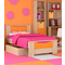 Παιδικό Κρεβάτι Ξύλινο Μονό 90x190/200 Smile + Στρώμα Ύπνου Ορθοπεδικό Sleepdream Active 90x190/200 + Μαξιλάρι Nima 50x70