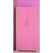 Ντουλάπα Ξύλινη Δίφυλλη/Δρυς  Ροζ Φ 85-Υ180-Β50 cm