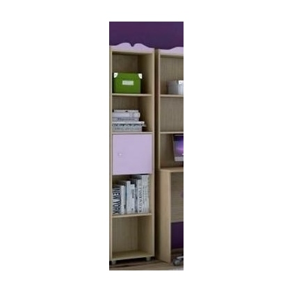 Kids' Single Bookcase/Oak Lilac