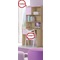 Desk Shelves/Oak Lilac