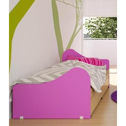 Wooden Single Bed for mattress 90x200
